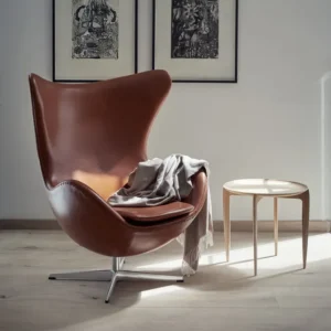 Leather Egg Chair