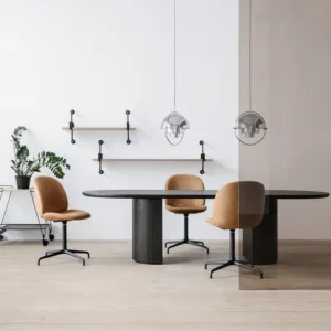 Elliptical Moon Dining Table