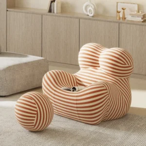 Serie Up 2000 Striped Lounge Chair