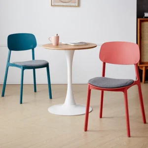 Scandinavian Armless Dining Chair