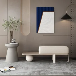 Minimalist Solid Wood Sofa Bench