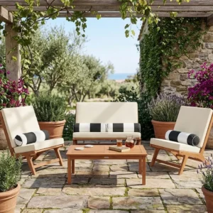 Classic Outdoor Sofa and Chair Set
