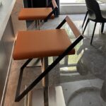 Modern Geometric Design Bar Chair photo review
