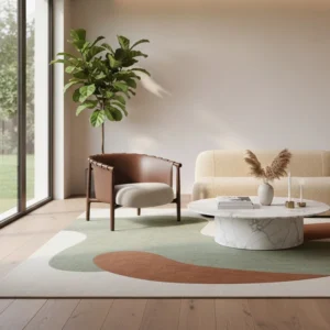 Curved Design Comfort Lounge Chair