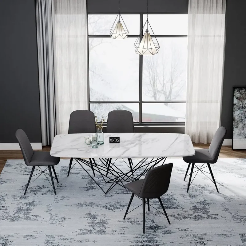 Gordon Keramik Barrel-Shaped Dining Table with modern design for classic interiors