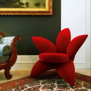 Lily Red Easy Chair