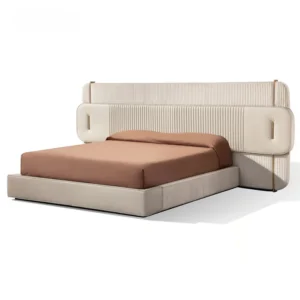 Papillon Leather Bed