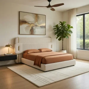 Papillon Leather Bed