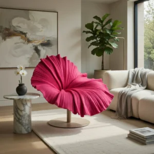 Bloom Swivel Easy Armchair