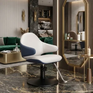 Adjustable Swivel Hairdresser Chair with Lifting Base
