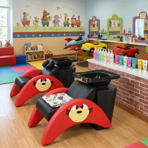 Kids Shampoo Bed Salon Furniture