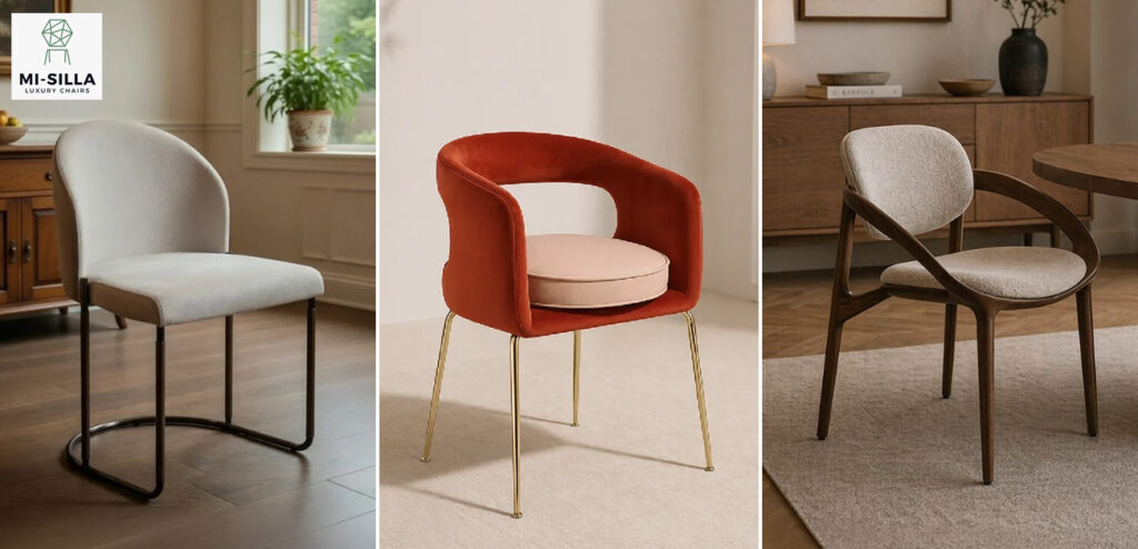 Modern Dining Chairs by Mi-Silla to Elevate the Dining Room
