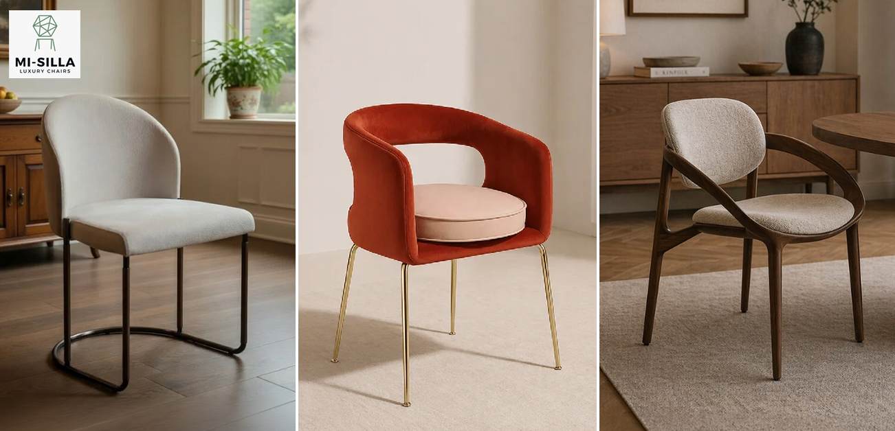Modern Dining Chairs by Mi-Silla to Elevate the Dining Room