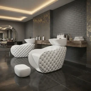 Diamond Quilted Luxury Shampoo Bed
